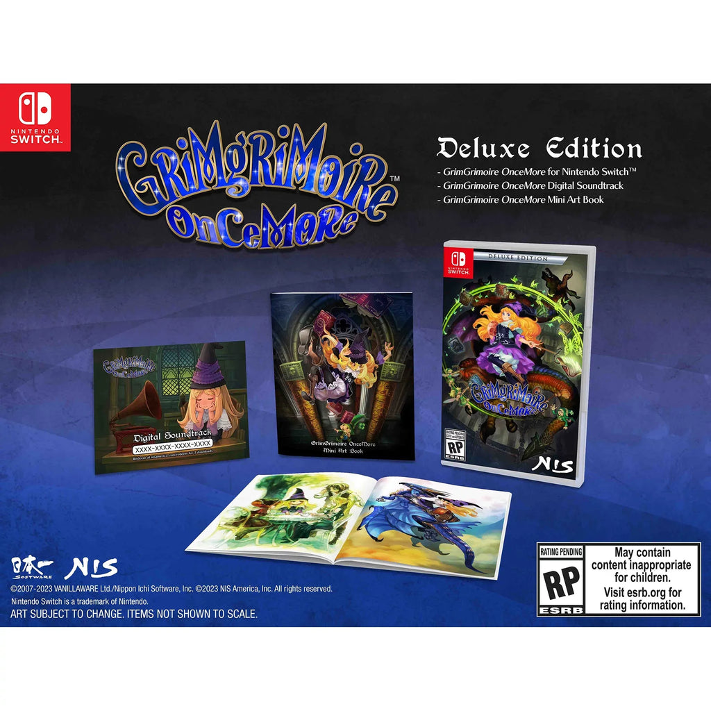 GrimGrimoire OnceMore: Deluxe Edition - Nintendo Sizewitch