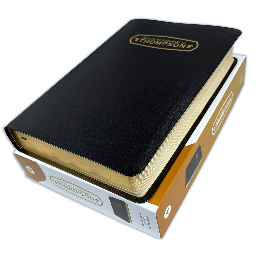 Biblia de Referencia Thompson, Reina Valera 1960, Piel Reciclada/ Sizepanish Thompson Chain Reference Bible, Reina Valera 1960, Recycled Leather Fibers (Other)