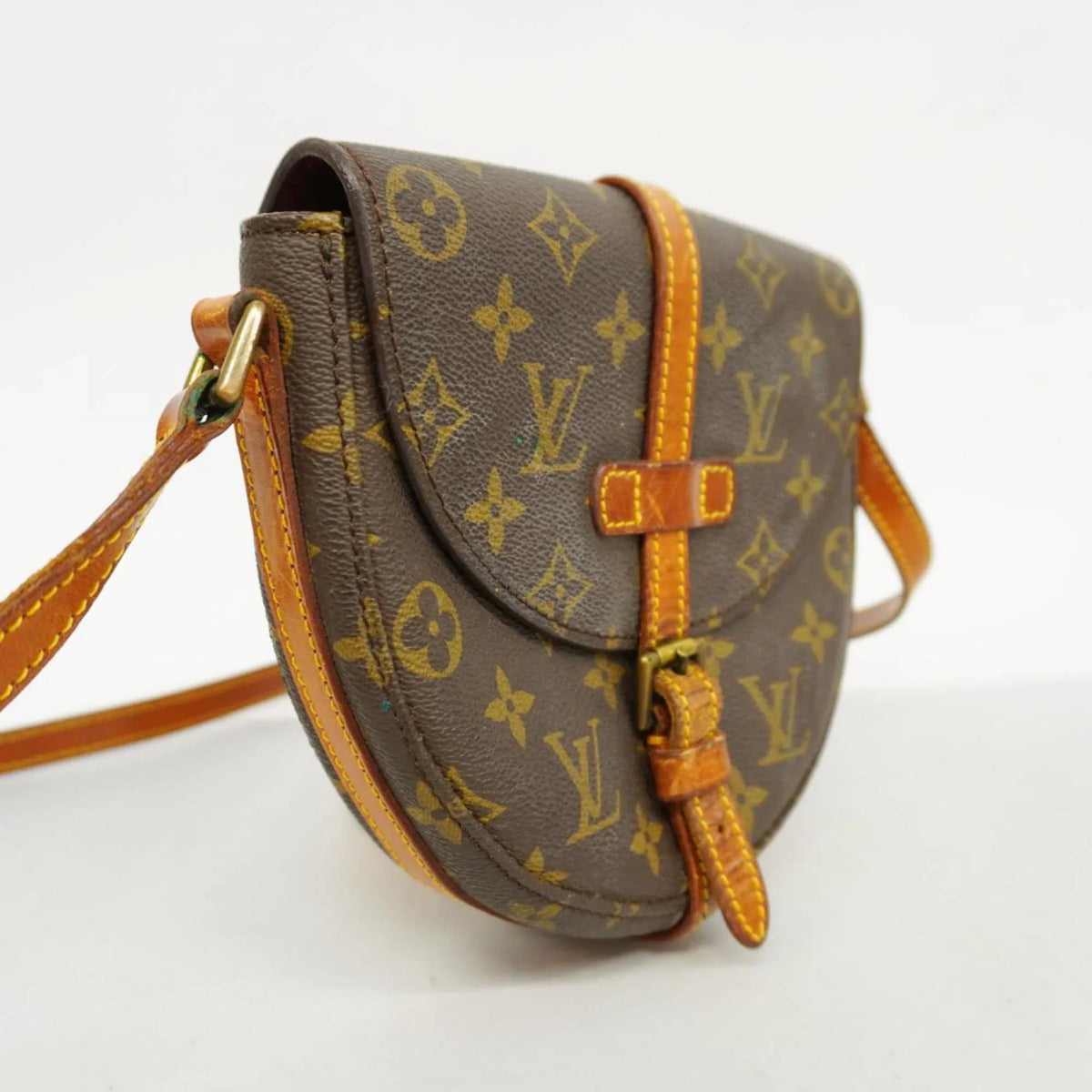 Pre-Owned Louis Vuitton Sizehoulder Bag Monogram Chantilly PM M40646 Brown Ladies (Good)