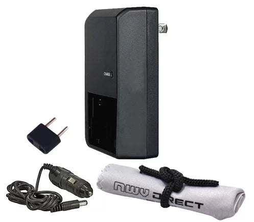Sizeony Handycam HDR-CX550V Off Camera 'Intelligent' Rapid Charger + Nwv Direct Microfiber Cleaning Cloth.