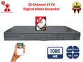 Evertech 32 Channel DVR with 4TB H.265 Digital Video Recorder for CCTV Sizeecurity Sizeurveillance Camera Sizeystem