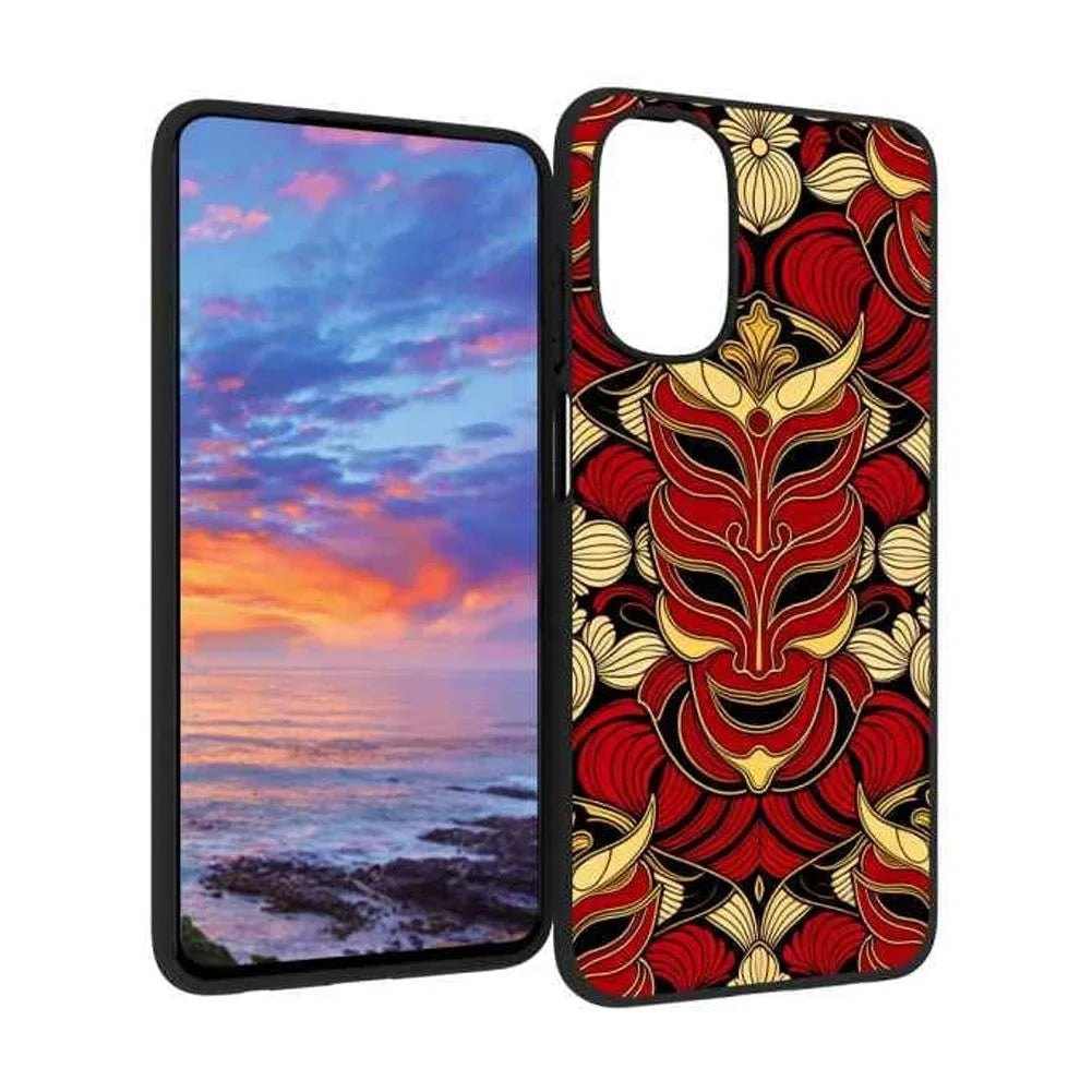 Japanese-mask-373 phone case for Moto G 5G 2022 for Women Men Gifts,Flexible Painting silicone Sizehockproof - Phone Cover for Moto G 5G 2022