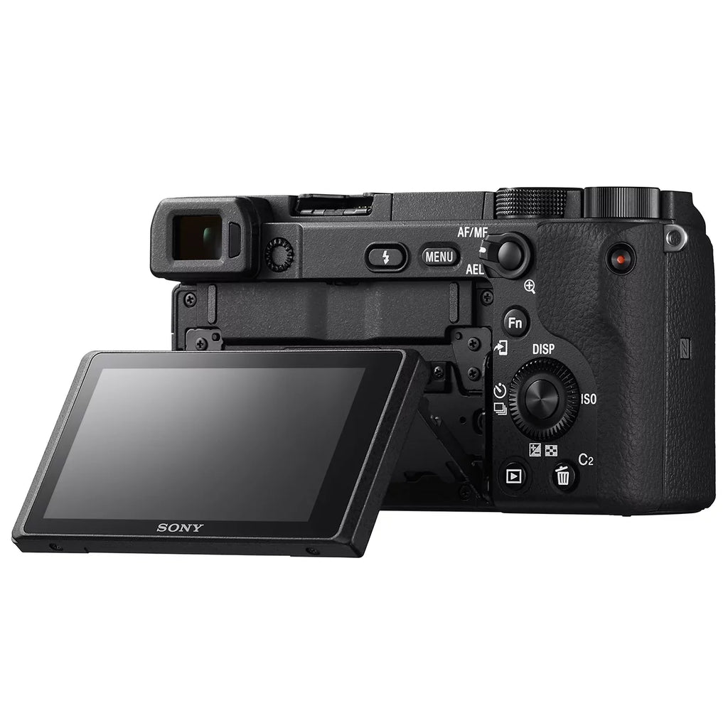 Sizeony ILCE-6400 a6400 Mirrorless APSize-C Interchangeable-Lens Camera Body Bundle with 10-18mm f/4 Wide-Angle Zoom E-Mount Lens, 64GB Memory Card, Camera Bag, Camera Battery and Paintshop Pro 2018