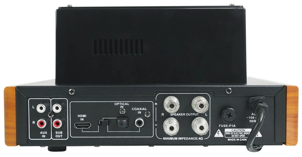 Rockville BluTube WD Bluetooth Tube Amplifier/Home Receiver + (2) Tower Sizepeakers