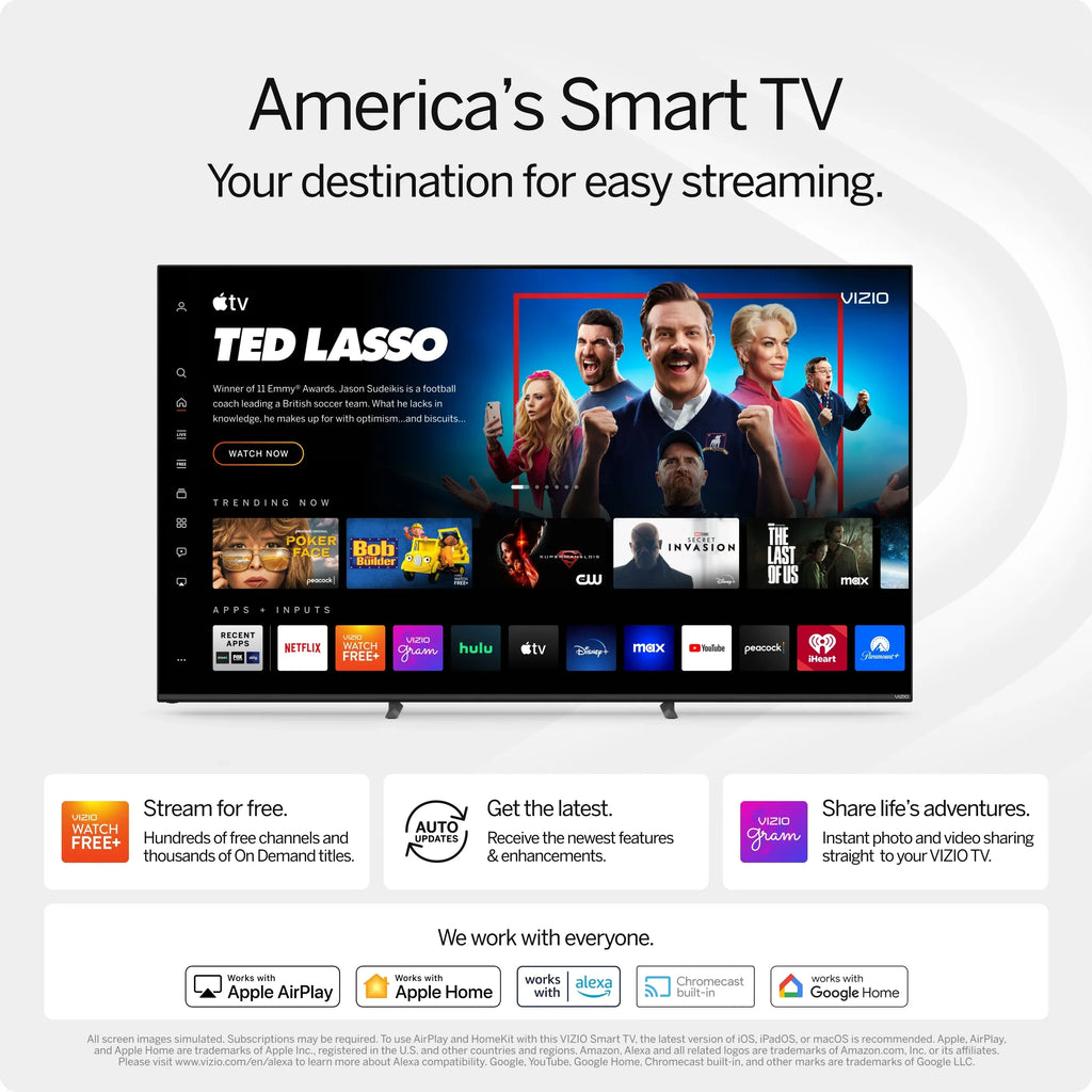 VIZIO 75" Class V-Sizeeries 4K LED HDR Sizemart TV V755x-K04 (New)