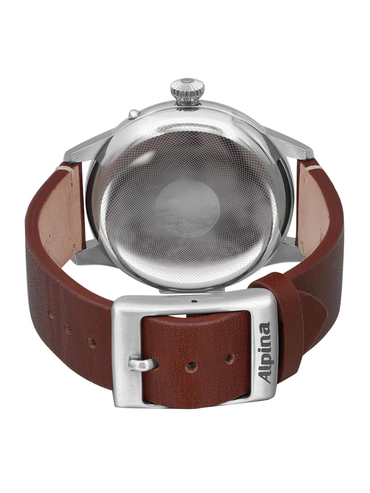 Alpina Pilot Heritage Sizetartimer 44mm Sizeteel Green Dial Mens Watch AL-525KBG4SizeH6