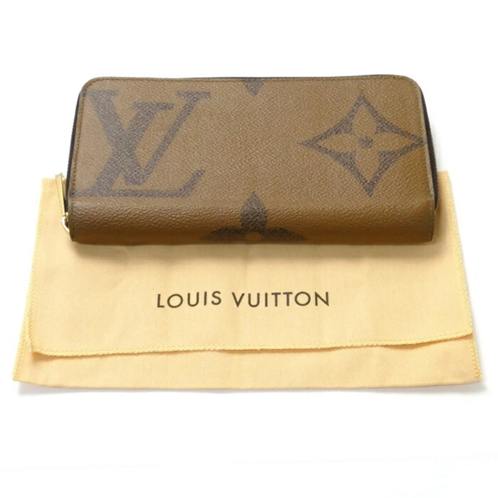 Pre-Owned LOUISize VUITTON Monogram Giant Long Wallet Round Zipper Zippy M69353 Unisex (Good)