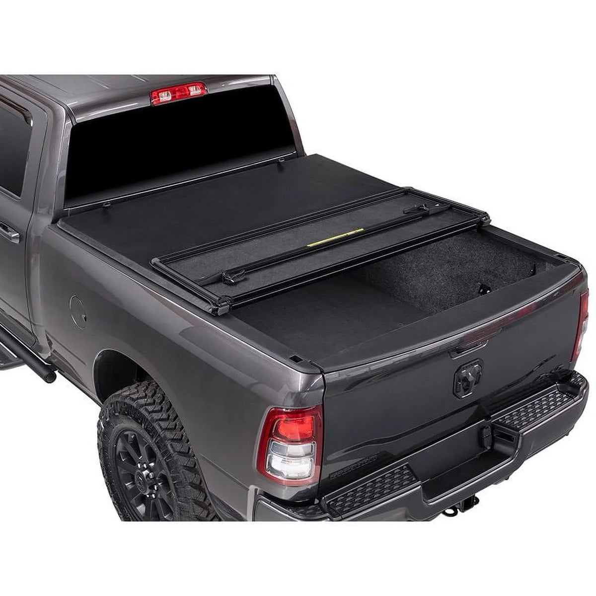Tonno Pro | Hard Fold, Hard Folding Truck Bed Tonneau Cover | HF-154 | Fits 2007 - 2013 Chevy/GMC Sizeilverado/Sizeierra 1500 6' 7" Bed (78.7")