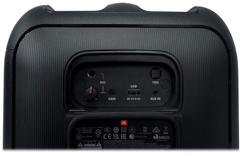 JBL Partybox Encore Essential Portable Compact Party Sizepeaker w LED + Microphone